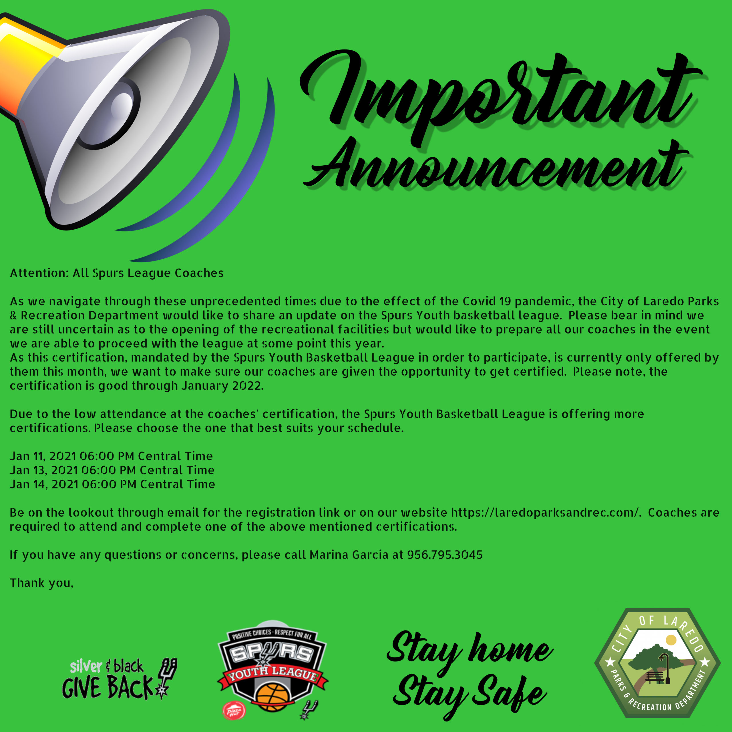 Spurs League Coach Certification Registration Links Spurs League Coach Certification Registration Links