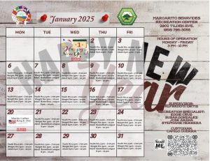 2025 January Calendar