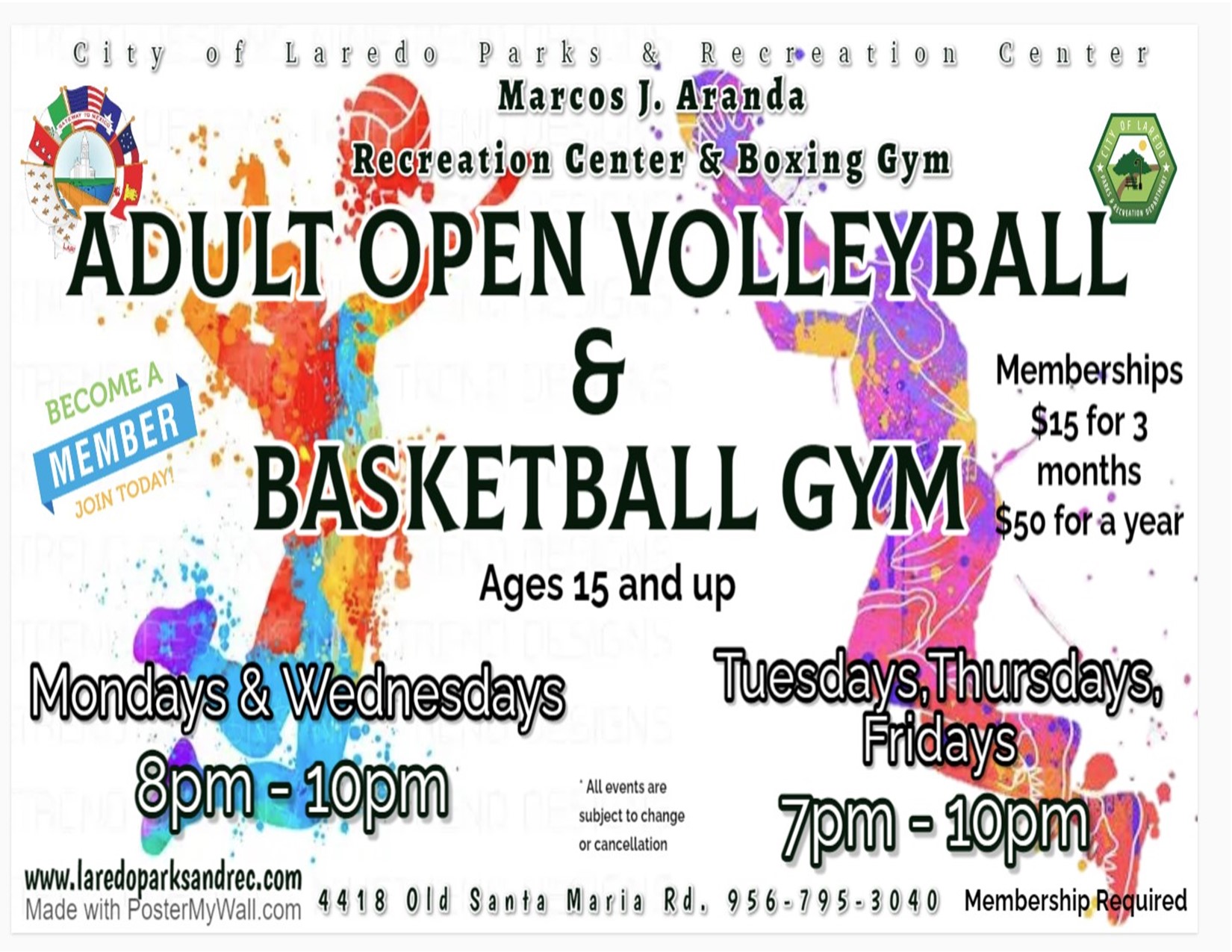 Adult Open Gym Marcos