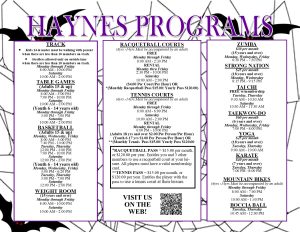 Haynes October 2025 Programs