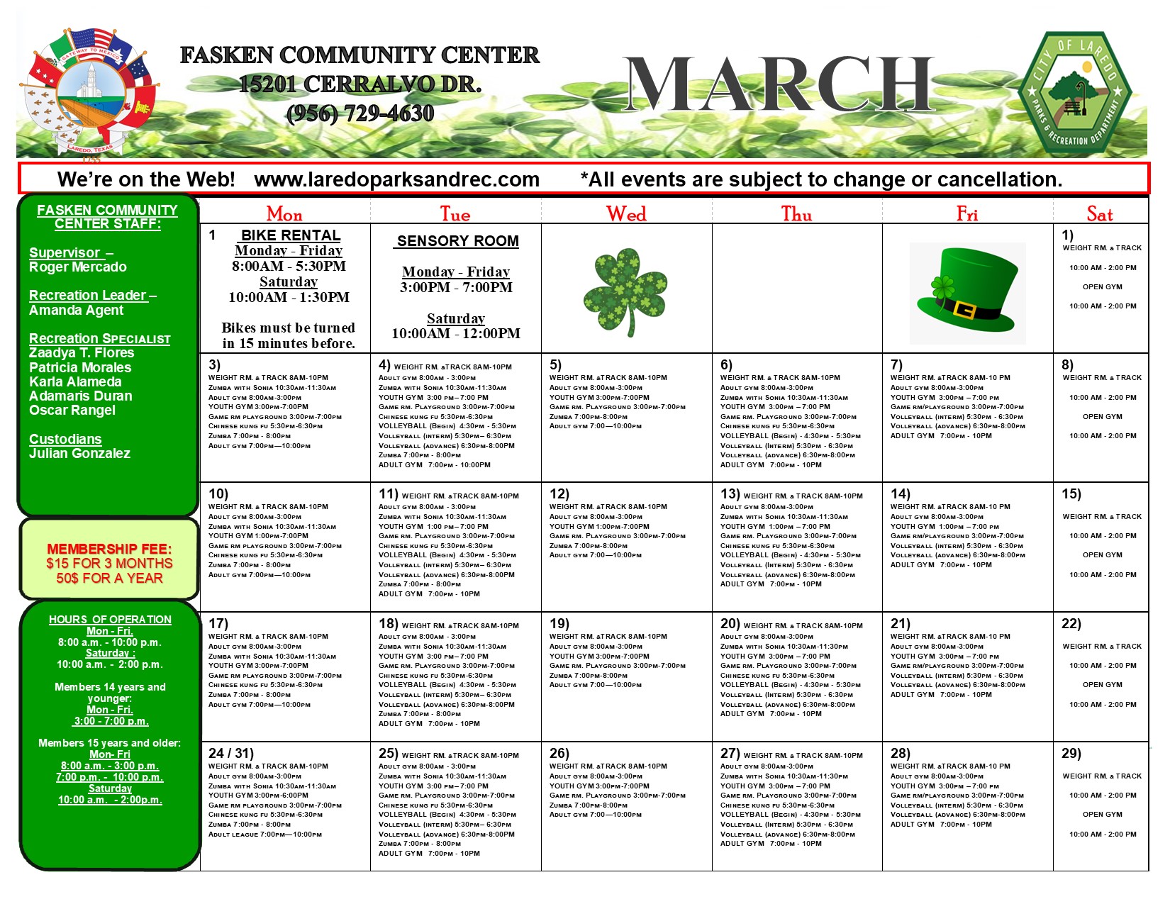 March 25 Calendar