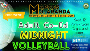 Marcos Aranda Midnight Volleyball