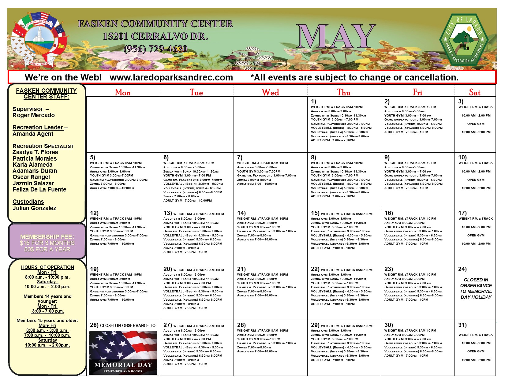 May 25 Calendar