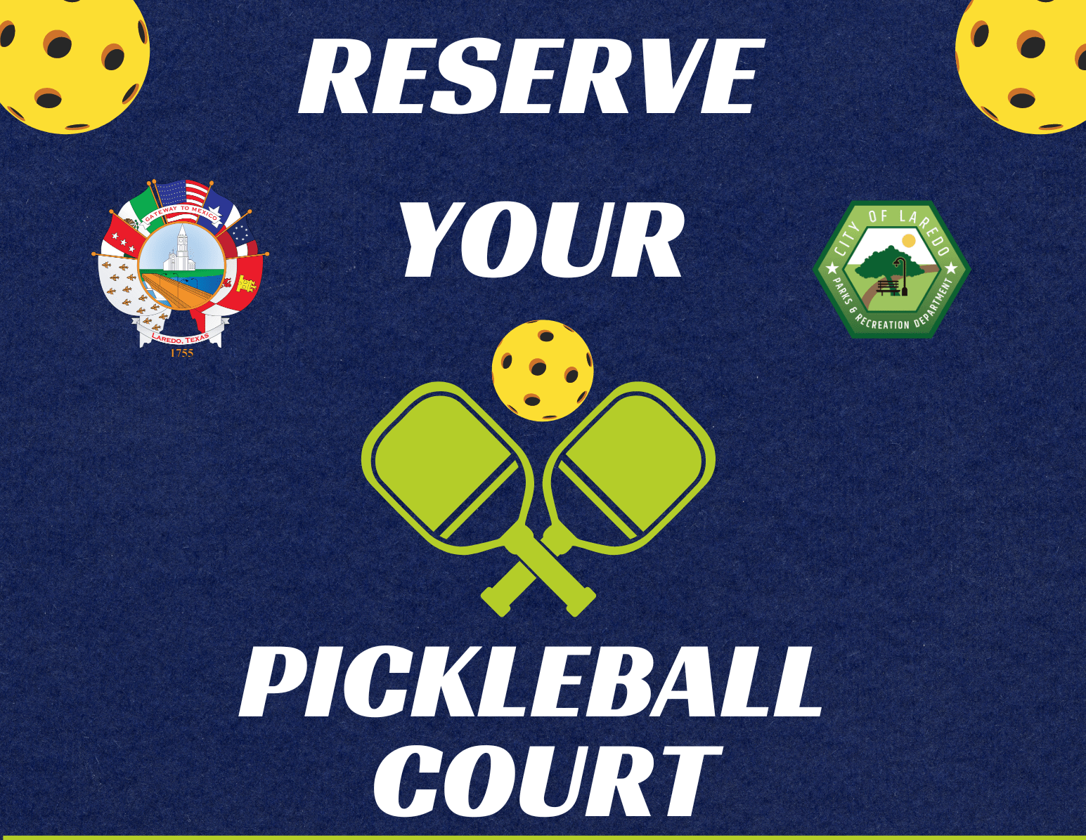 Pickelball Reservation Flyer (3)