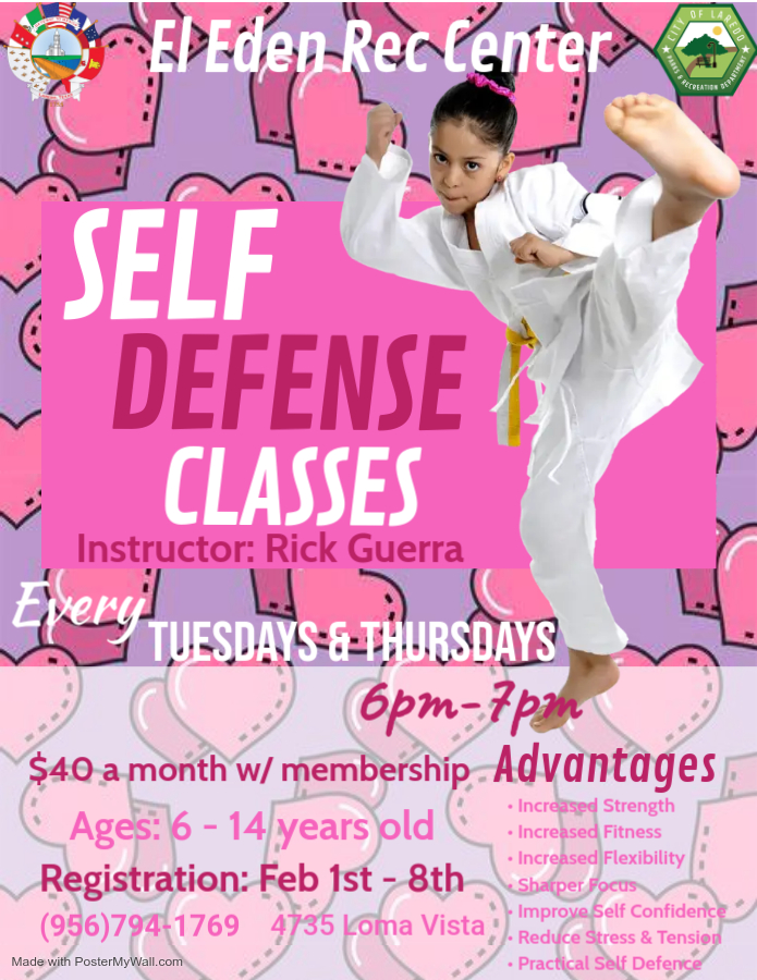 Self Defense Classes Flyer Made With Postermywall (1)