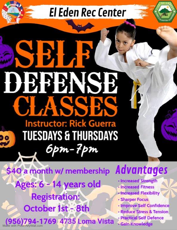 Self Defense Classes Flyer Made With Postermywall (1)