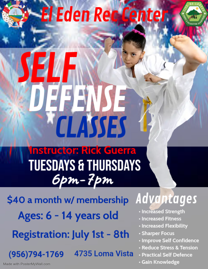 Self Defense Classes Flyer Made With Postermywall