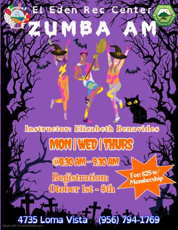Zumba Classes Made With Postermywall (1)
