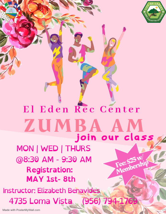 Zumba Classes Made With Postermywall (1)
