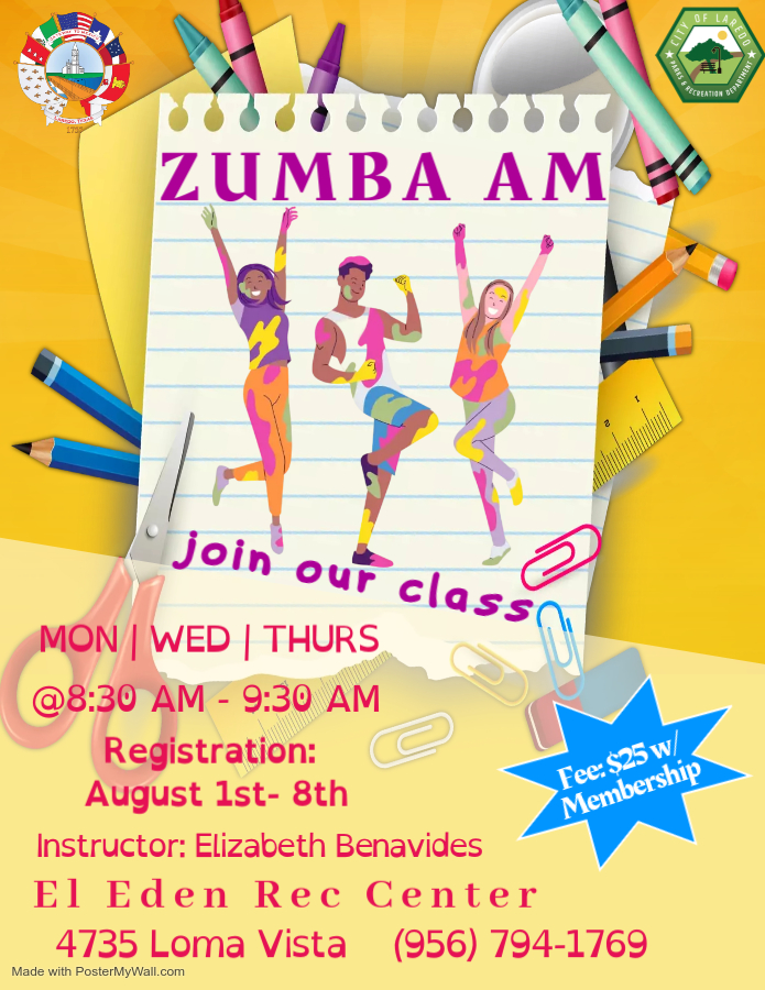 Zumba Classes Made With Postermywall