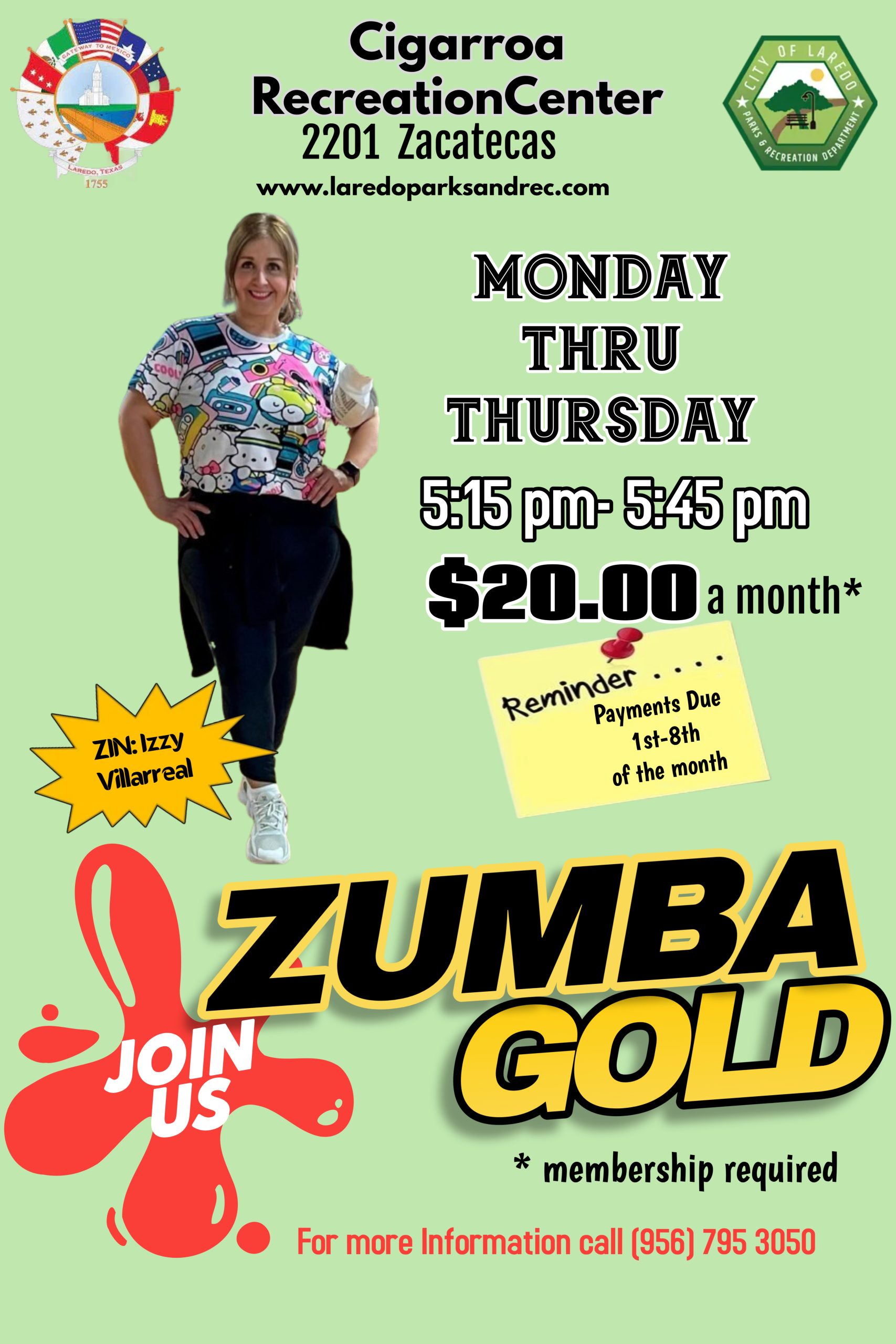 Zumba Gold Flyer