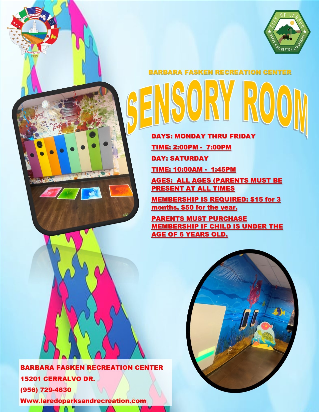 Sensory Room Flyer