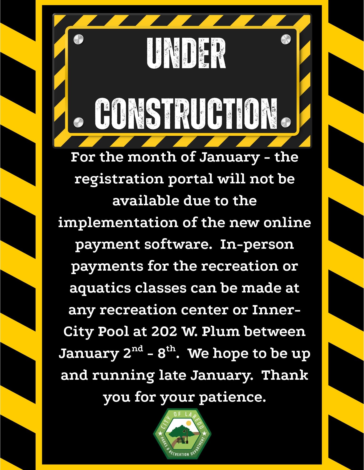 Underconstruction Compressed