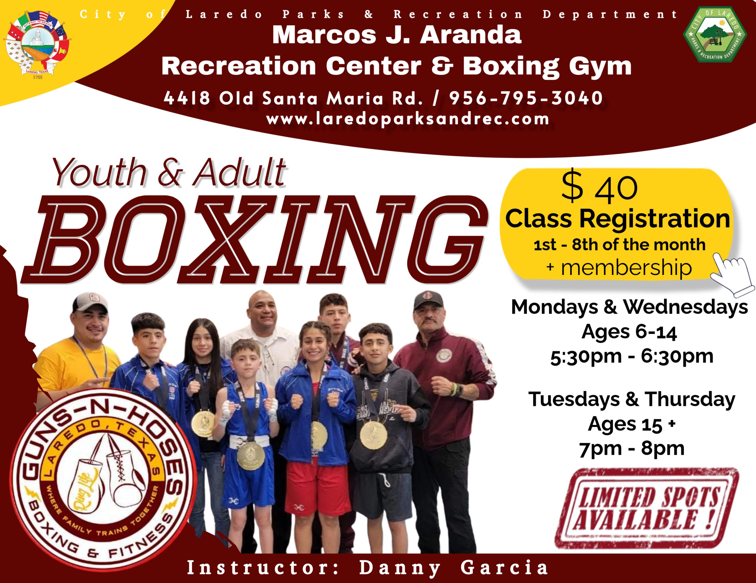 Youth And Adult Boxing 2025