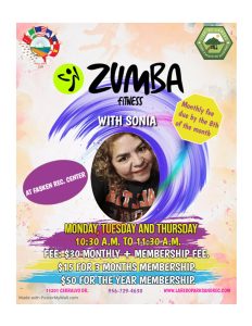 Zumba Morning Flyer